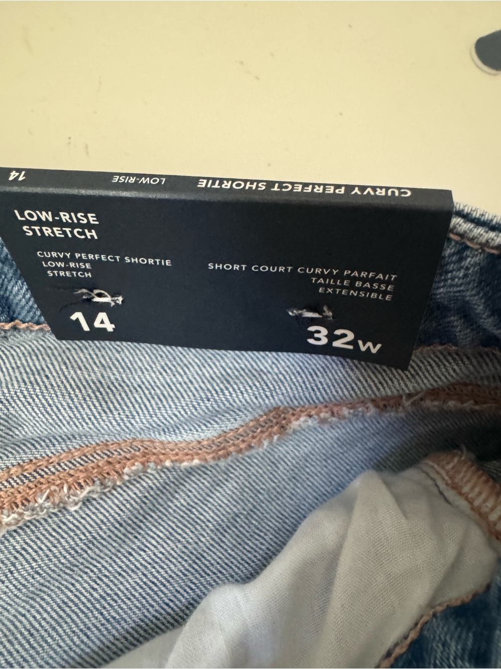 American Eagle Outfitters Light Wash Distressed Denim Cutoff Shorts - Picture 7 of 14